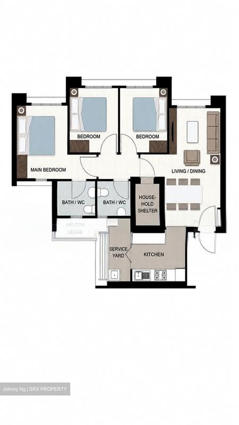 Blk 95B City Vue @henderson (Bukit Merah), HDB 4 Rooms #574263751